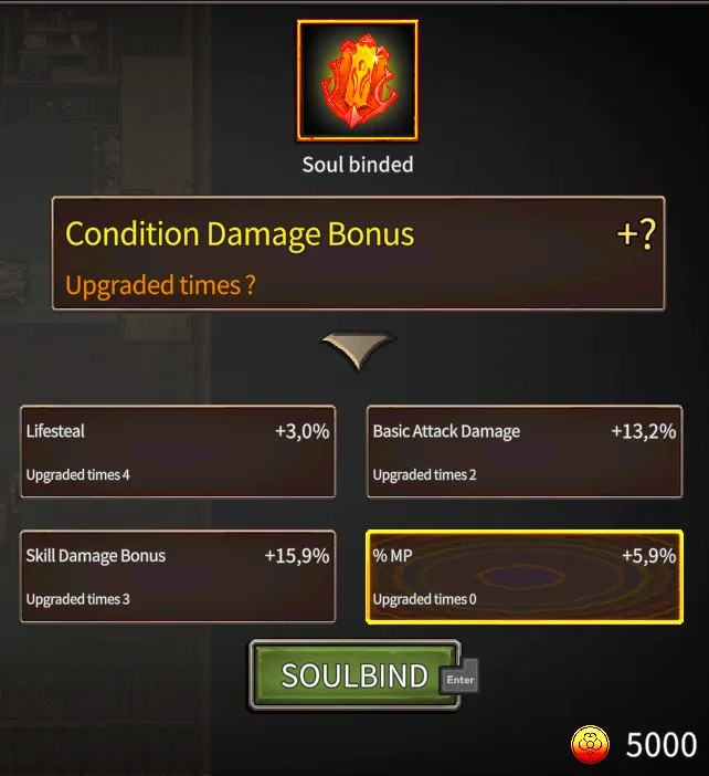 Select soulbinder