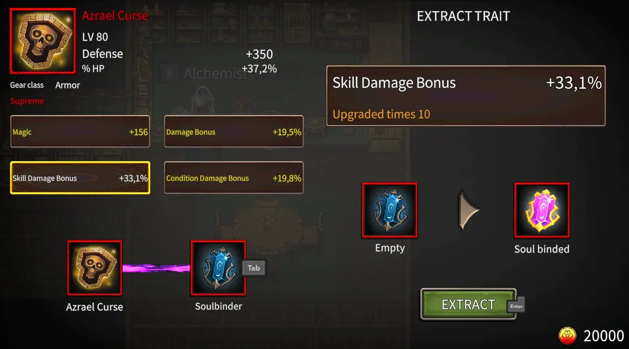 Extract the sub-stat