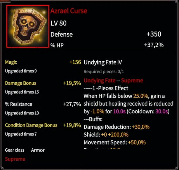 Sub-stat rerolled