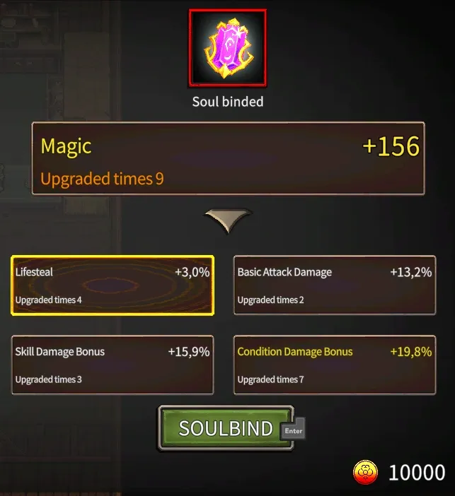 Select soulbinder